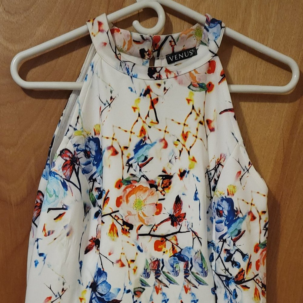 Venus Halter Midi Dress Size XL